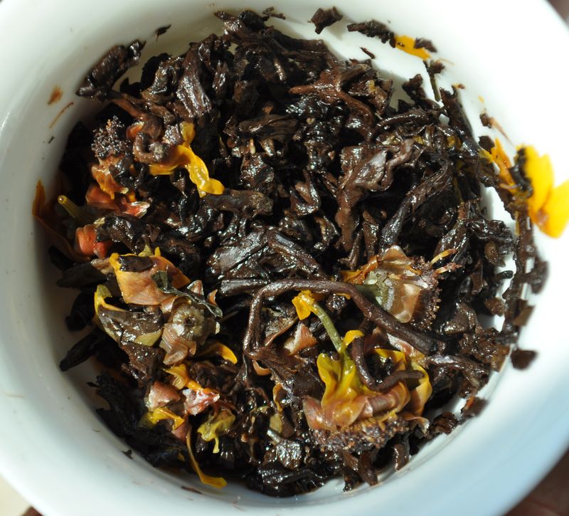 Xue Ju Hua Cha havasi krizantém puerh tea